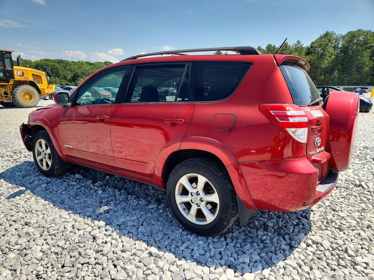2010 Toyota Rav4 Limited Red vin: 2T3DK4DV7AW033373