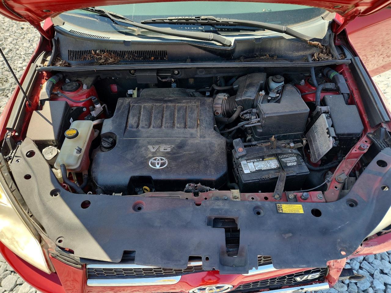 2010 Toyota Rav4 Limited Red vin: 2T3DK4DV7AW033373