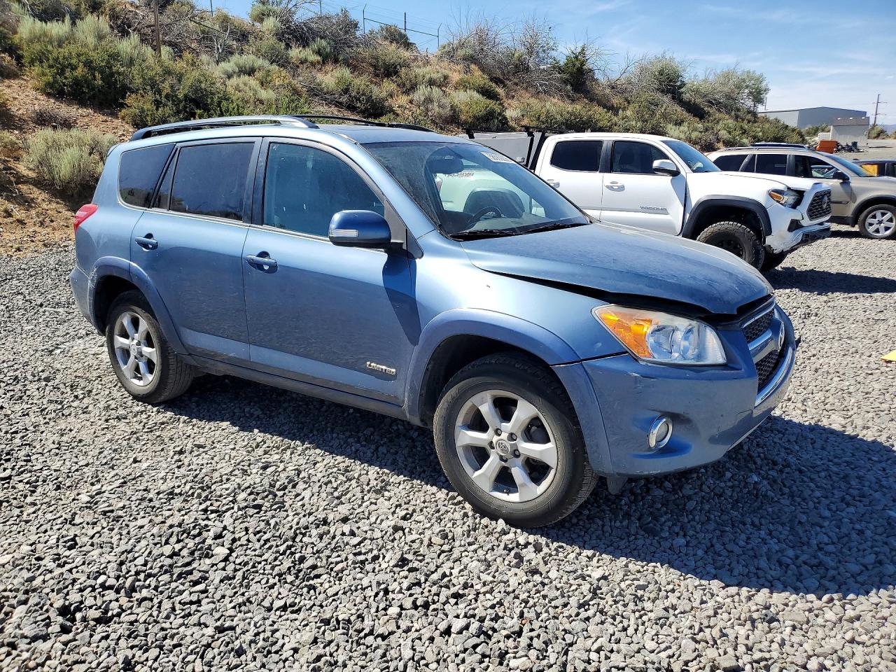 2011 Toyota Rav4 Limited Blue vin: 2T3DK4DV7BW038459