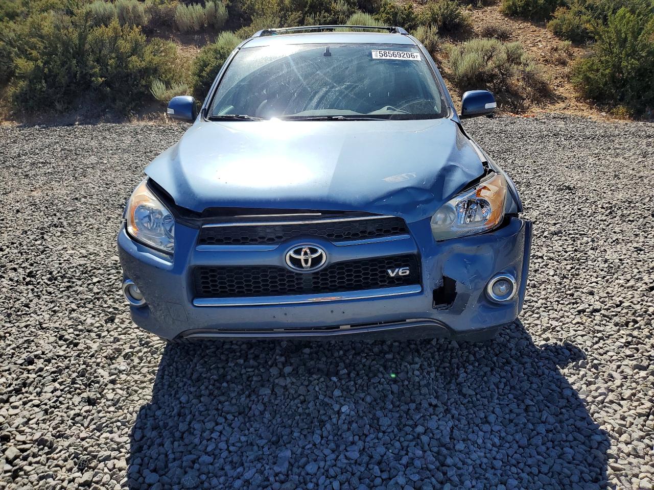 2011 Toyota Rav4 Limited Blue vin: 2T3DK4DV7BW038459