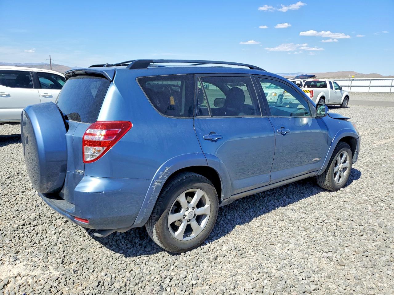 2011 Toyota Rav4 Limited Blue vin: 2T3DK4DV7BW038459