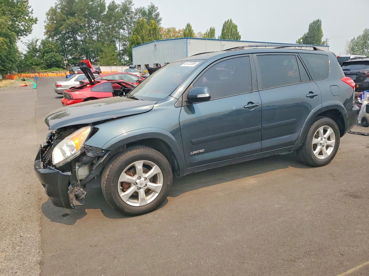 2011 Toyota Rav4 Limited Green vin: 2T3DK4DV7BW043709