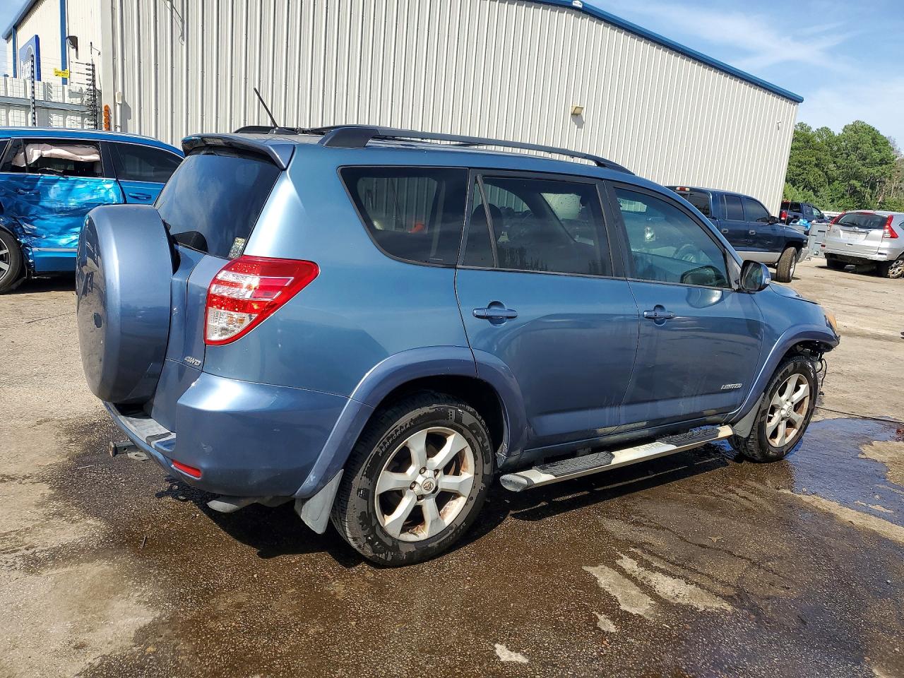 2011 Toyota Rav4 Limited Blue vin: 2T3DK4DV7BW056962