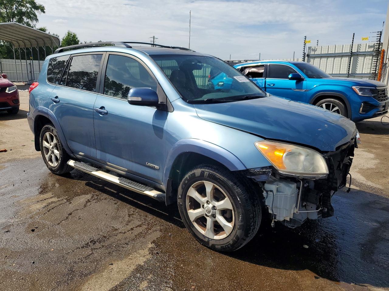 2011 Toyota Rav4 Limited Blue vin: 2T3DK4DV7BW056962
