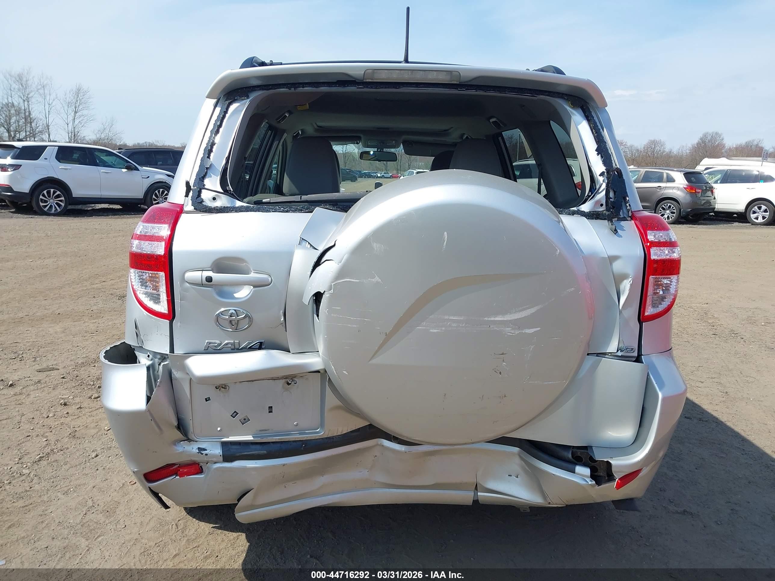 2011 Toyota Rav4 Limited V6 Silver vin: 2T3DK4DV7BW058209