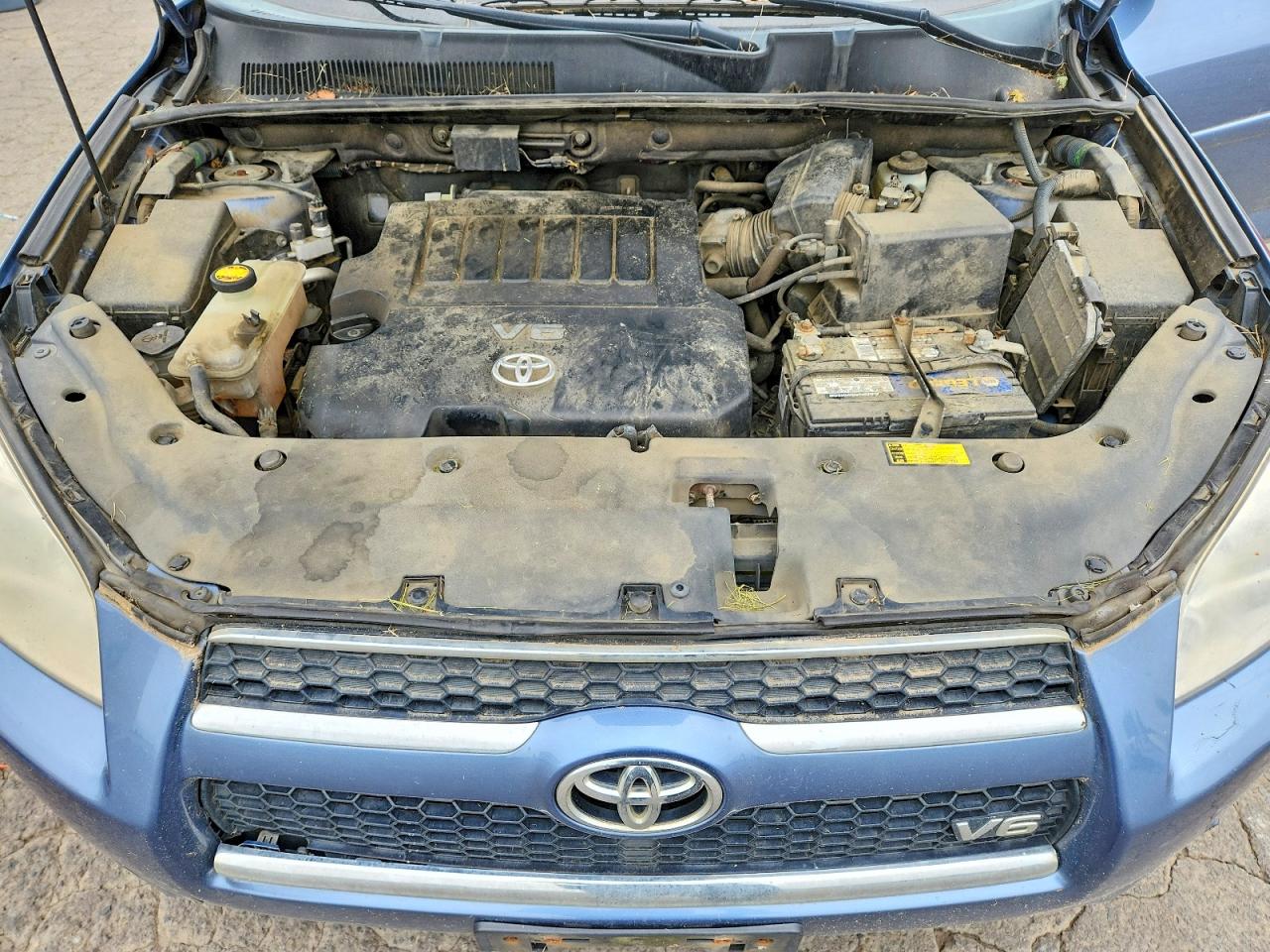 2011 Toyota Rav4 Limited Blue vin: 2T3DK4DV7BW058257