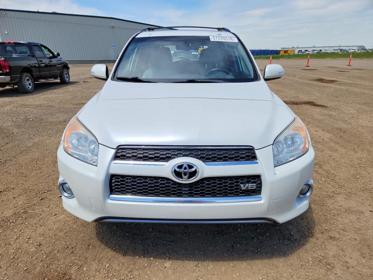 2012 Toyota Rav4 Limited White vin: 2T3DK4DV7CW068174