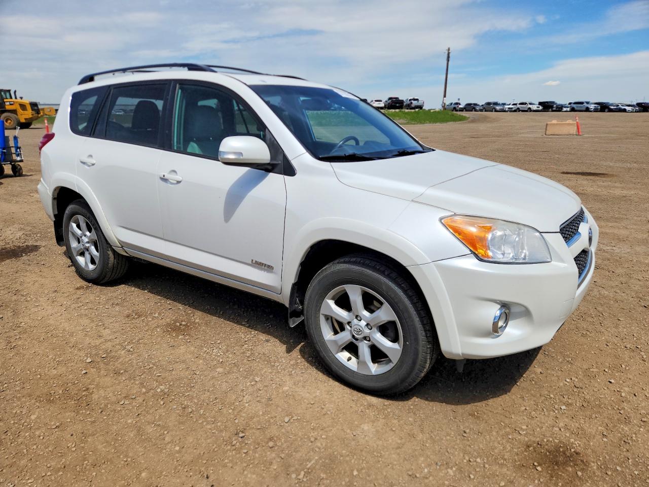 2012 Toyota Rav4 Limited White vin: 2T3DK4DV7CW068174