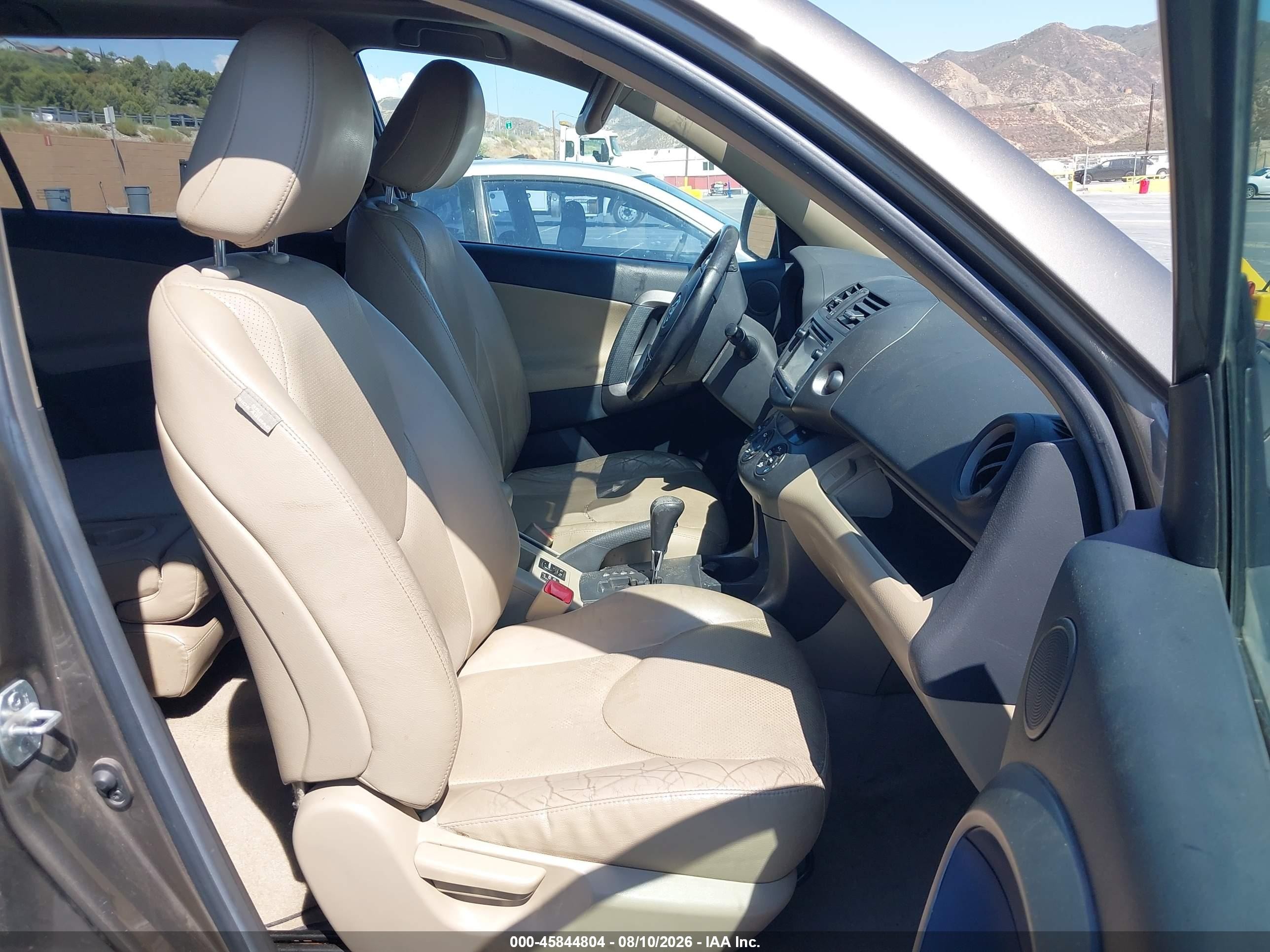 2012 Toyota Rav4 Limited V6 Tan vin: 2T3DK4DV7CW090398