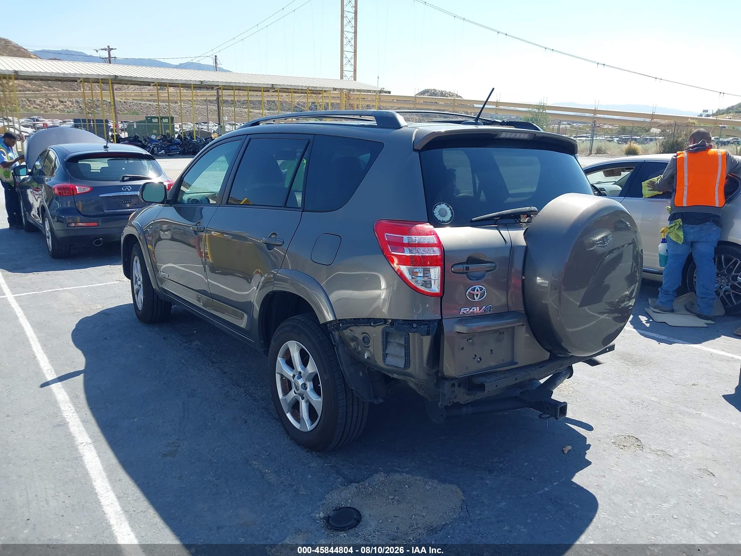 2012 Toyota Rav4 Limited V6 Tan vin: 2T3DK4DV7CW090398