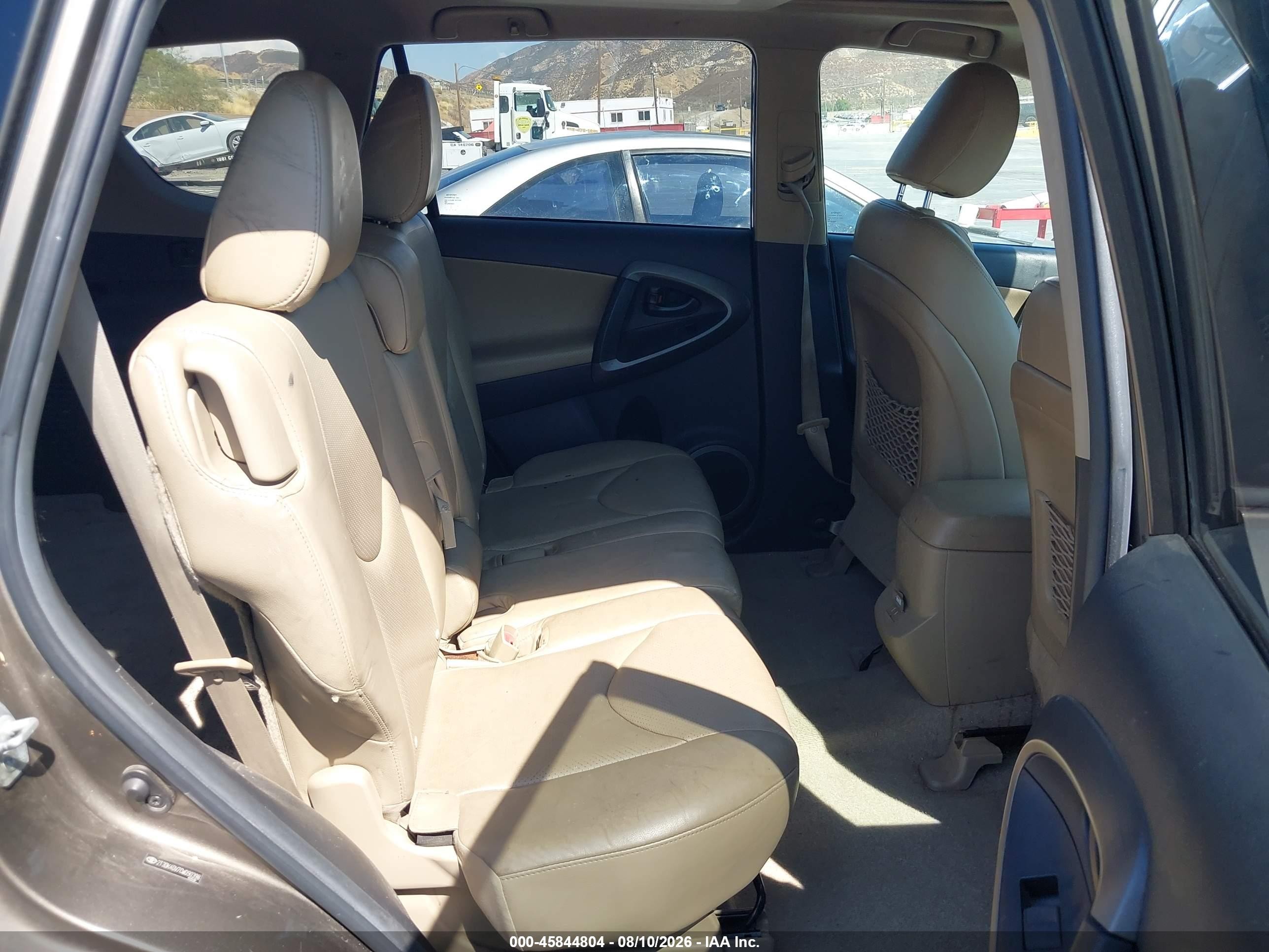 2012 Toyota Rav4 Limited V6 Tan vin: 2T3DK4DV7CW090398
