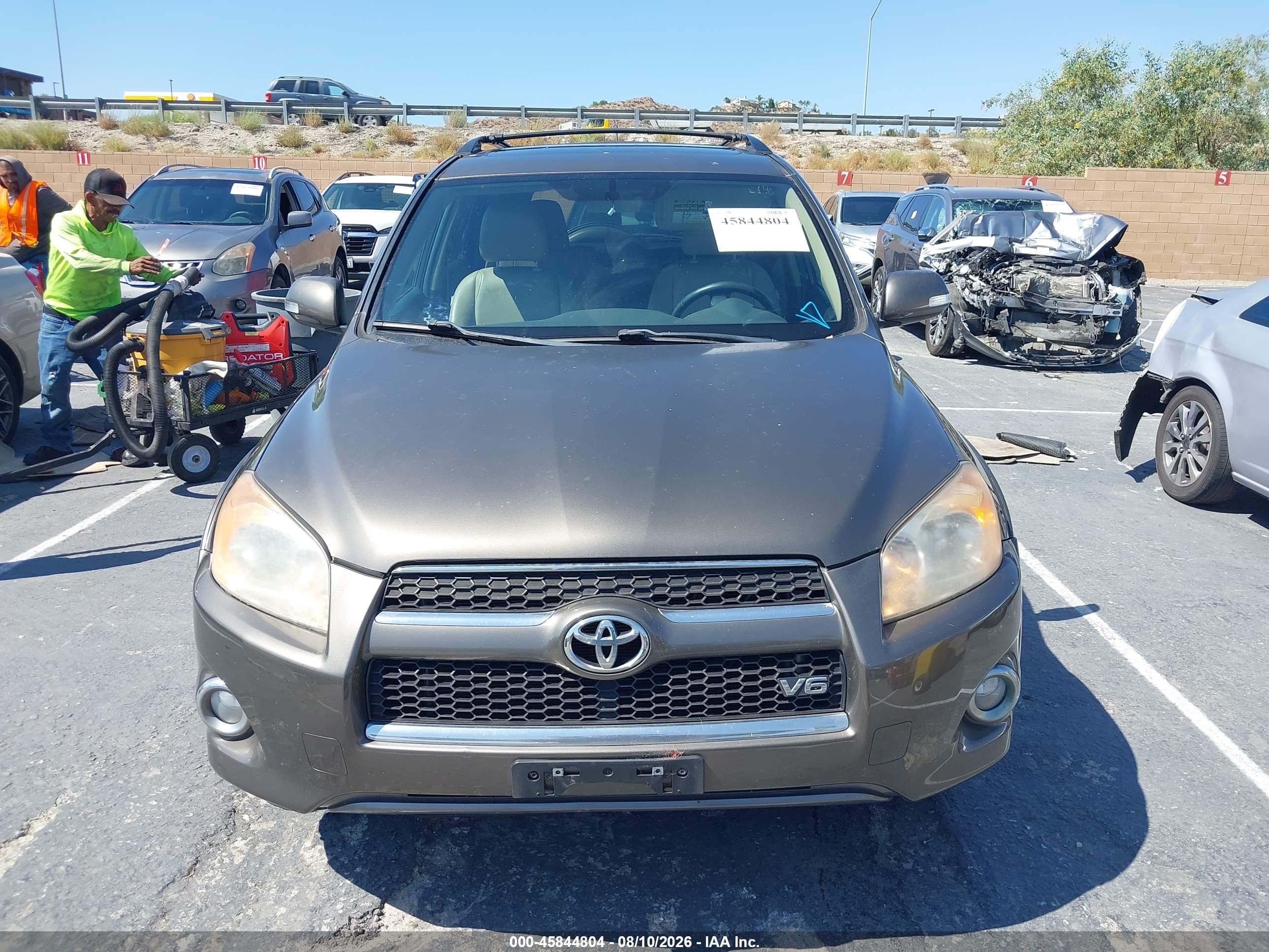 2012 Toyota Rav4 Limited V6 Tan vin: 2T3DK4DV7CW090398