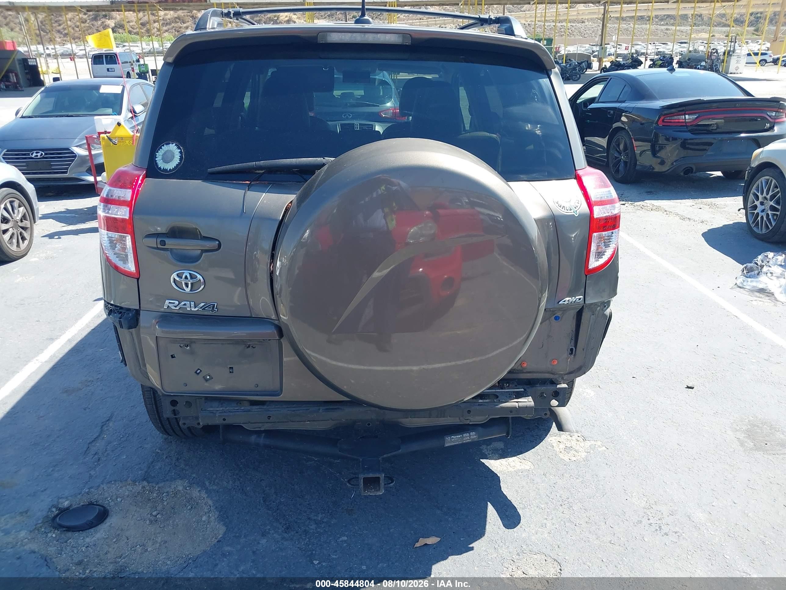 2012 Toyota Rav4 Limited V6 Tan vin: 2T3DK4DV7CW090398