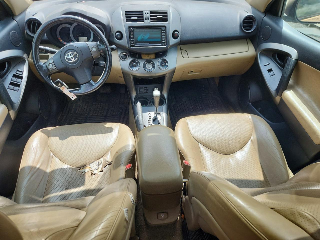 2010 Toyota Rav4 Limited Золотой vin: 2T3DK4DV8AW016470