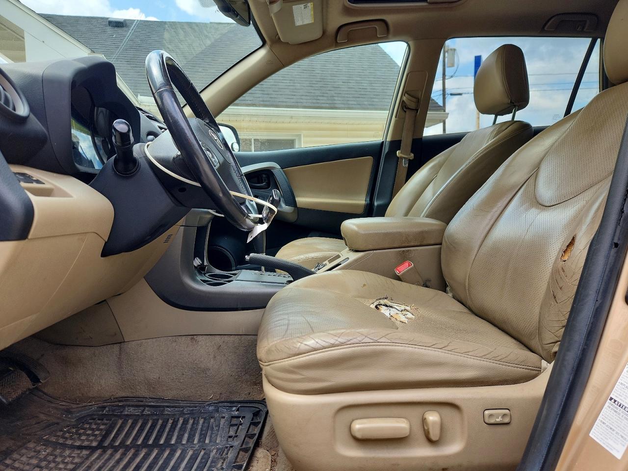 2010 Toyota Rav4 Limited Золотой vin: 2T3DK4DV8AW016470