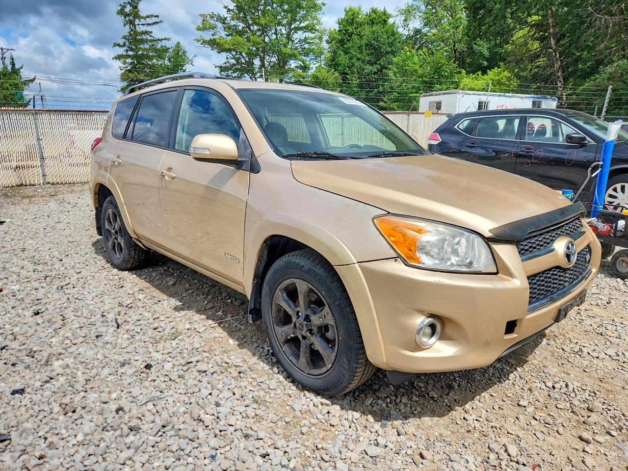 2010 Toyota Rav4 Limited Золотой vin: 2T3DK4DV8AW016470