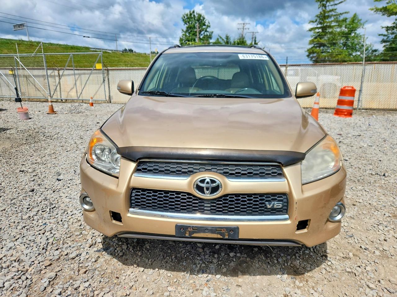 2010 Toyota Rav4 Limited Золотой vin: 2T3DK4DV8AW016470