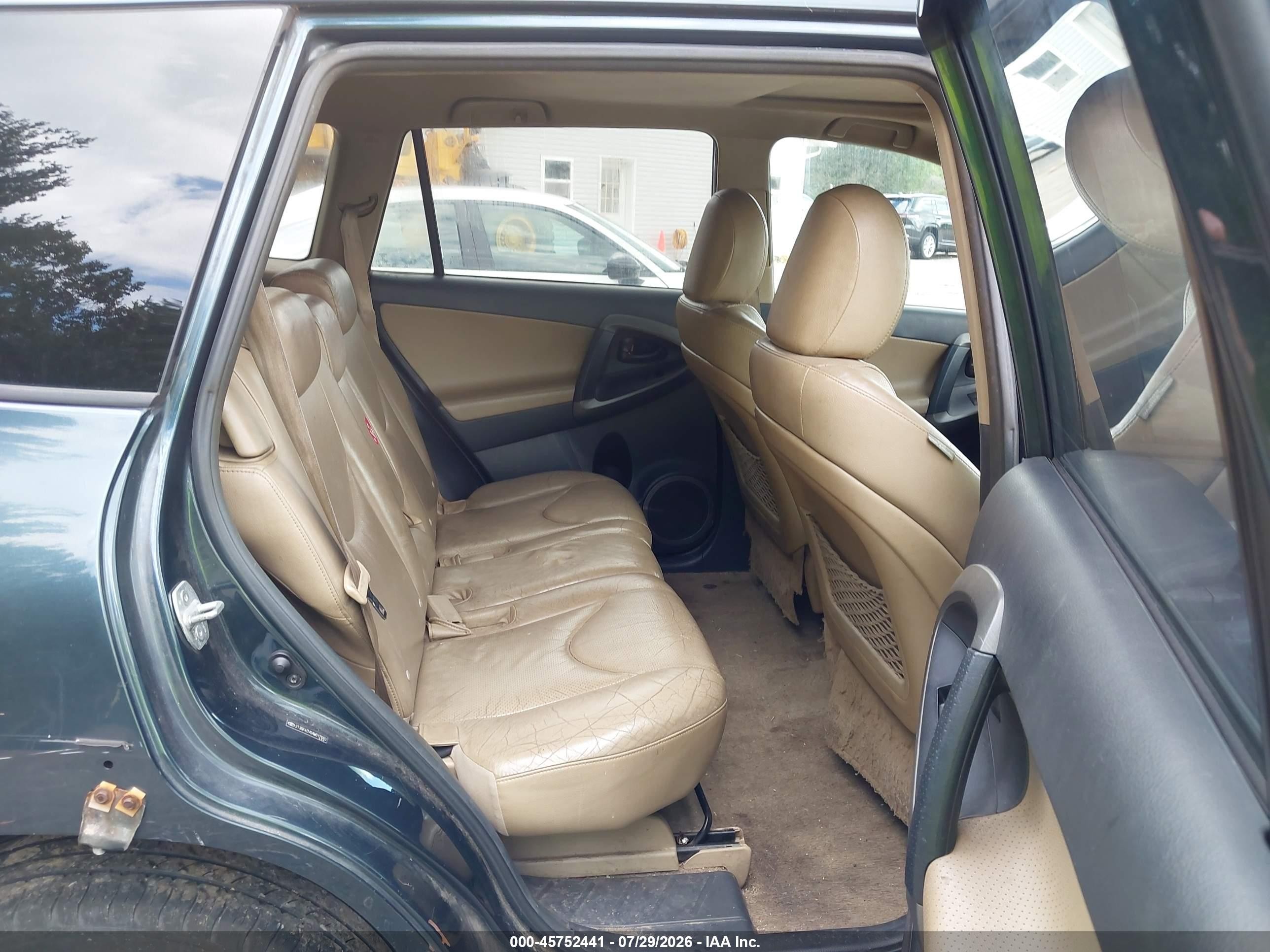 2010 Toyota Rav4 Limited V6 Синий vin: 2T3DK4DV8AW017683