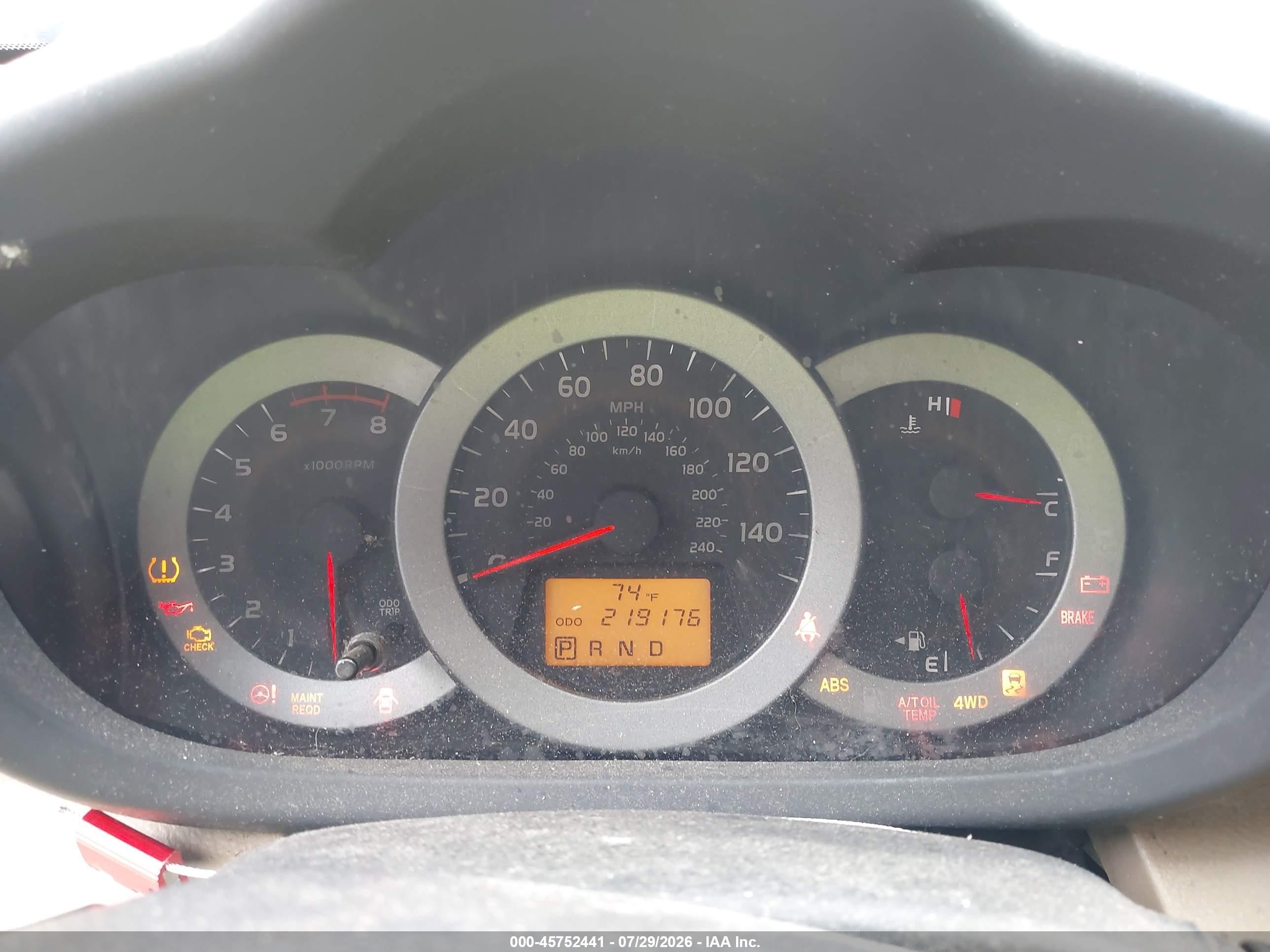 2010 Toyota Rav4 Limited V6 Синий vin: 2T3DK4DV8AW017683