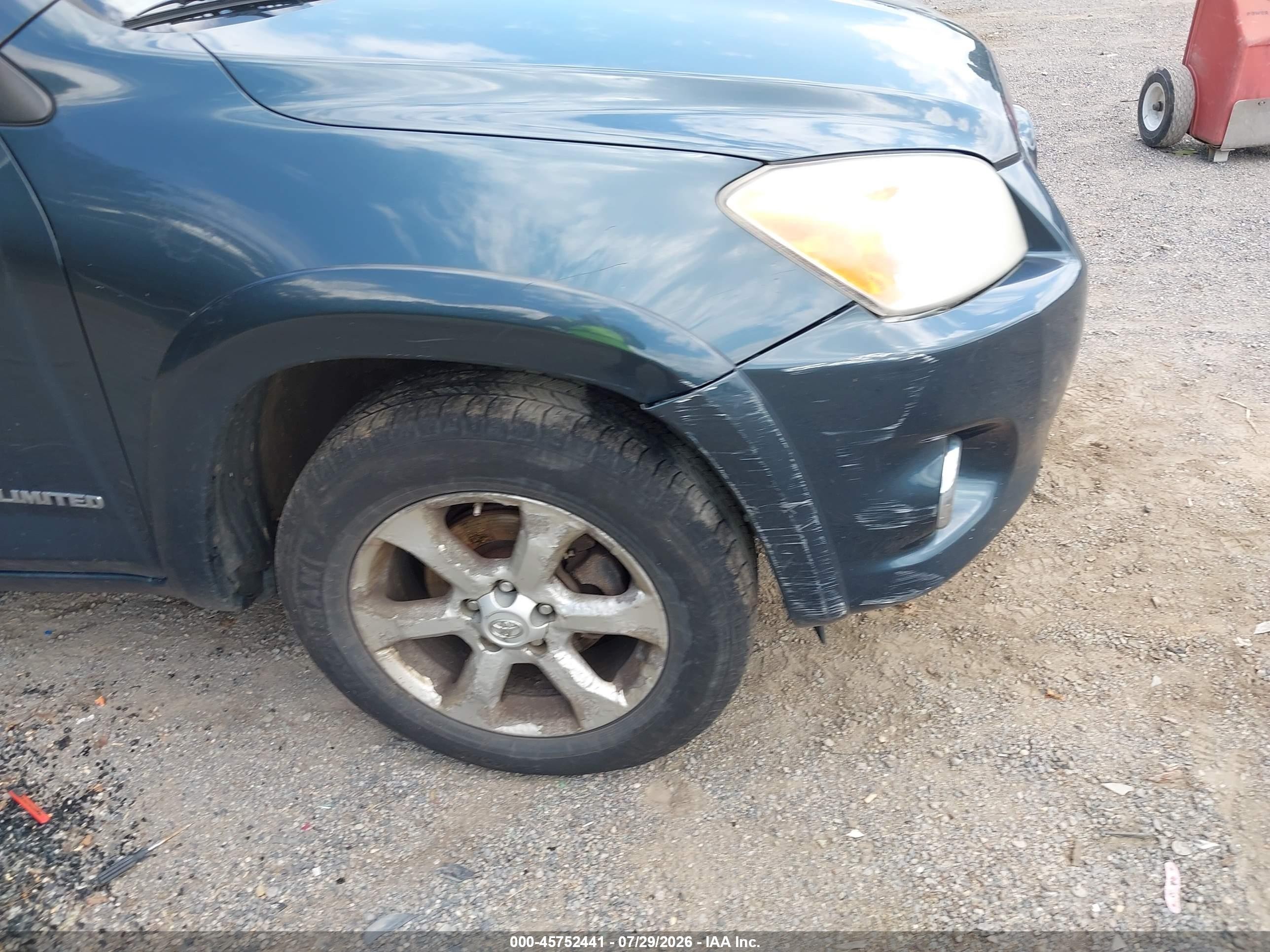 2010 Toyota Rav4 Limited V6 Синий vin: 2T3DK4DV8AW017683