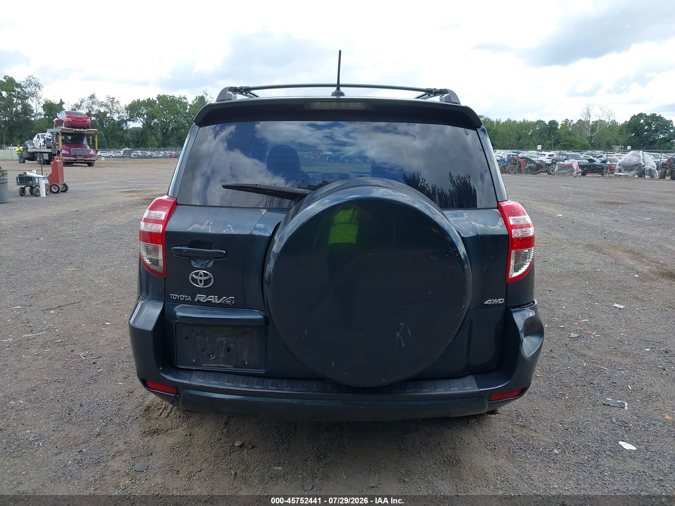 2010 Toyota Rav4 Limited V6 Синий vin: 2T3DK4DV8AW017683