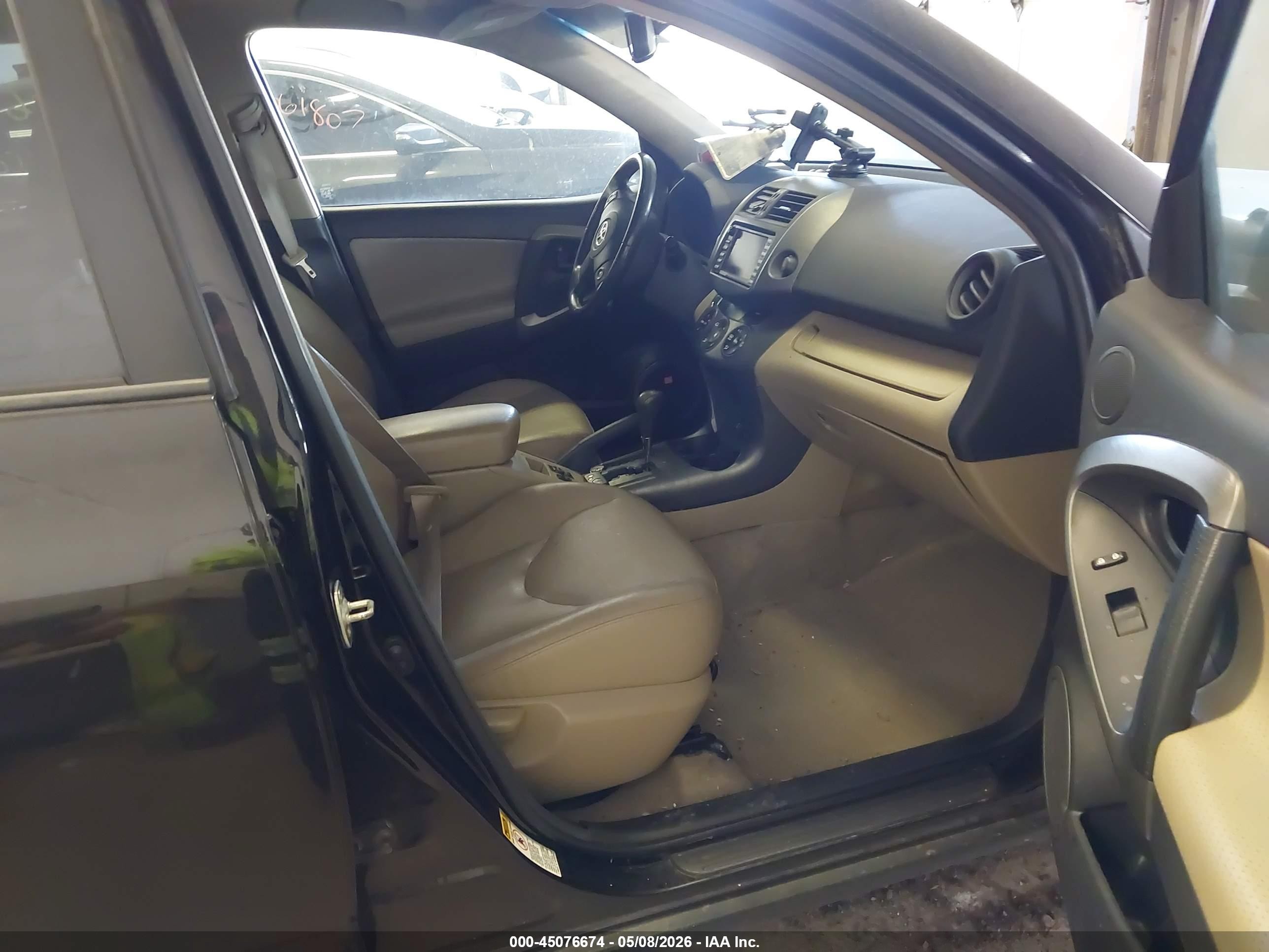2010 Toyota Rav4 Limited V6 Черный vin: 2T3DK4DV8AW019188