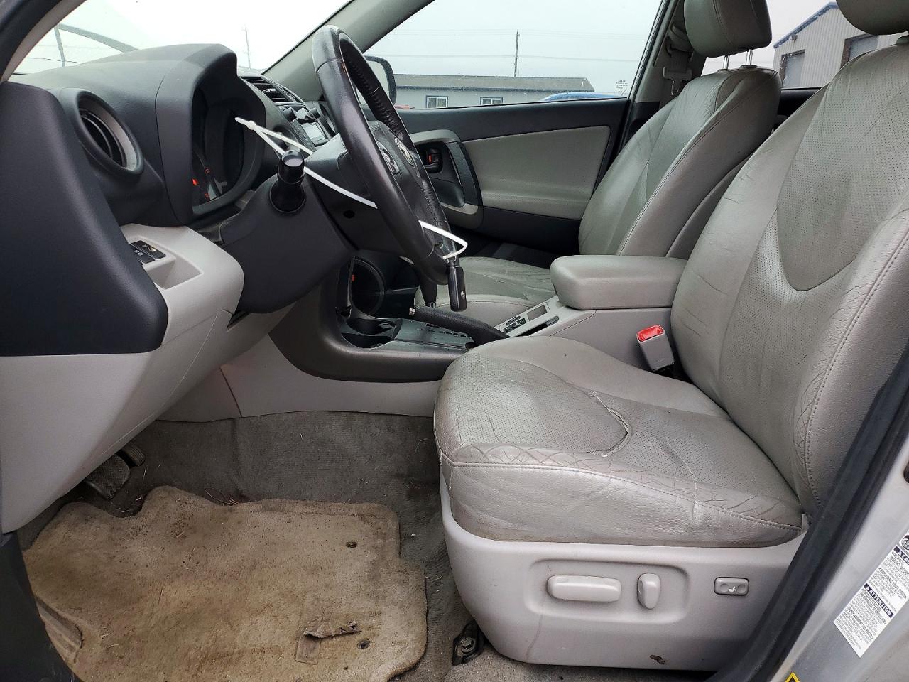 2010 Toyota Rav4 Limited Silver vin: 2T3DK4DV8AW025783