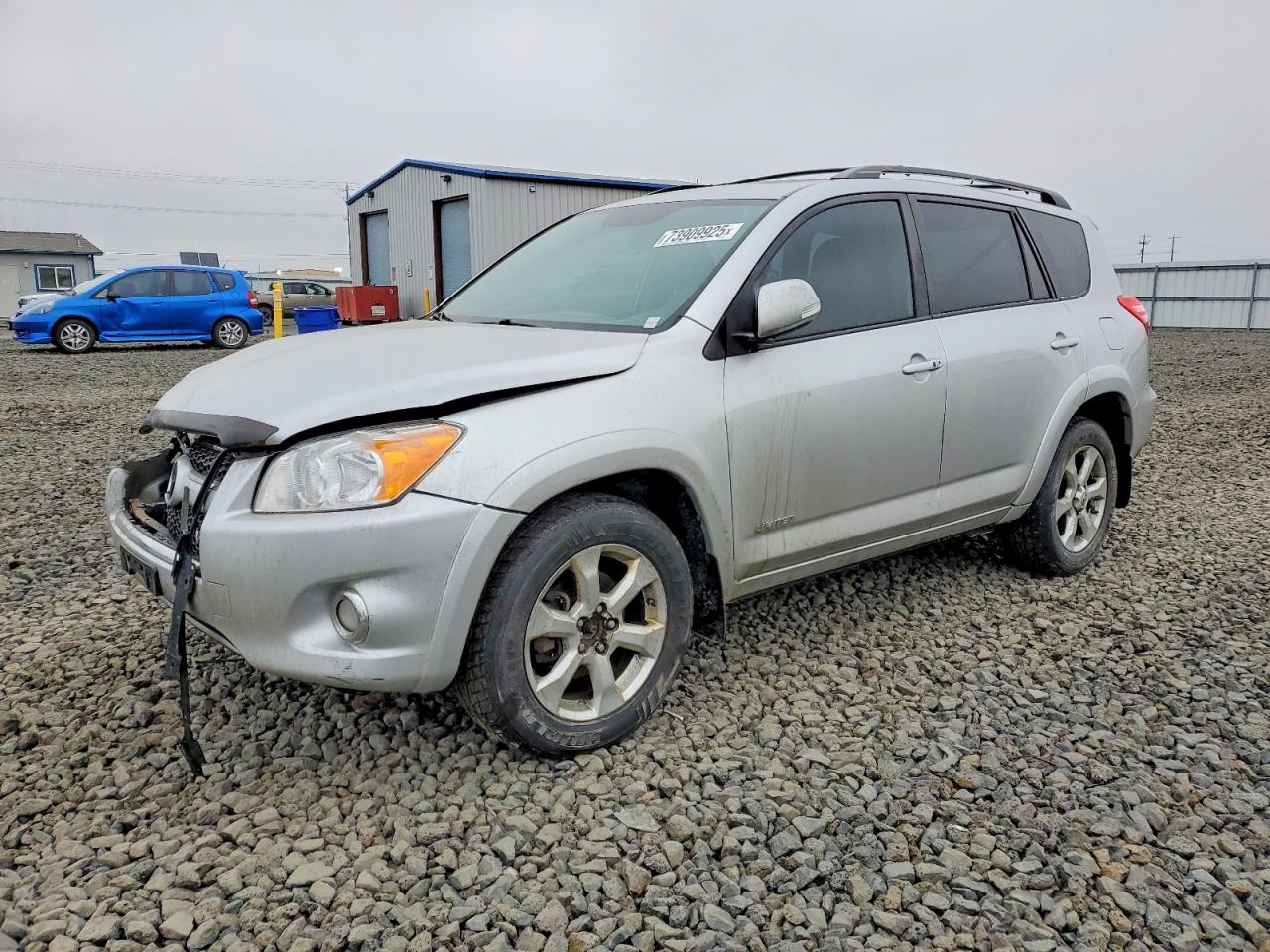 2010 Toyota Rav4 Limited Silver vin: 2T3DK4DV8AW025783