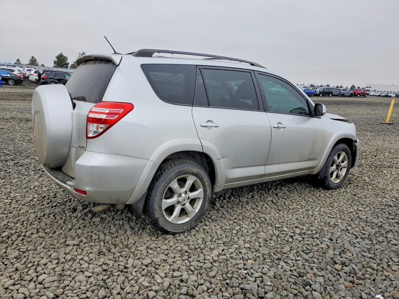 2010 Toyota Rav4 Limited Silver vin: 2T3DK4DV8AW025783