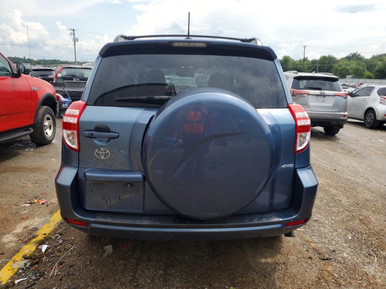 2010 Toyota Rav4 Limited Синий vin: 2T3DK4DV8AW026657