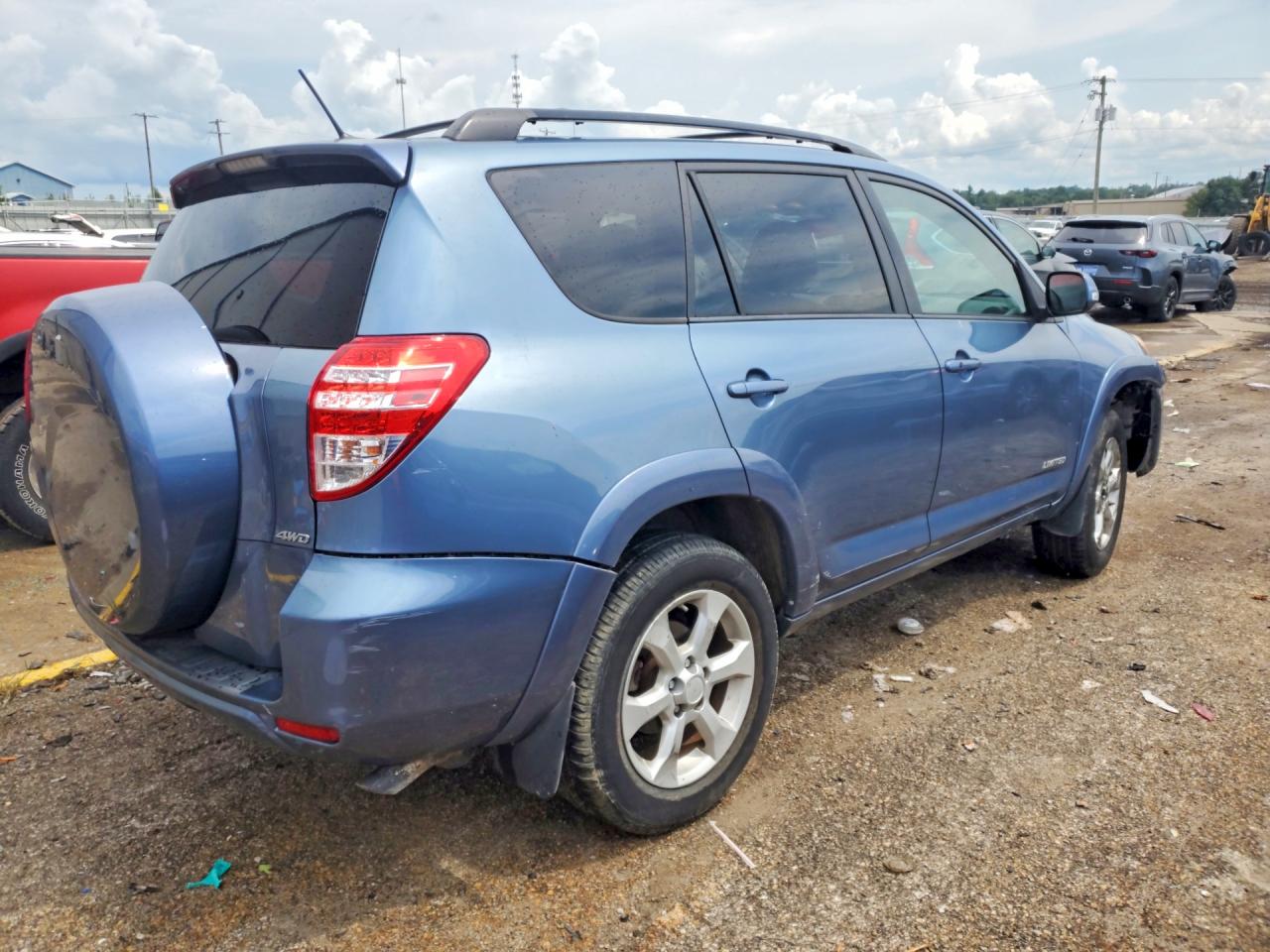 2010 Toyota Rav4 Limited Синий vin: 2T3DK4DV8AW026657
