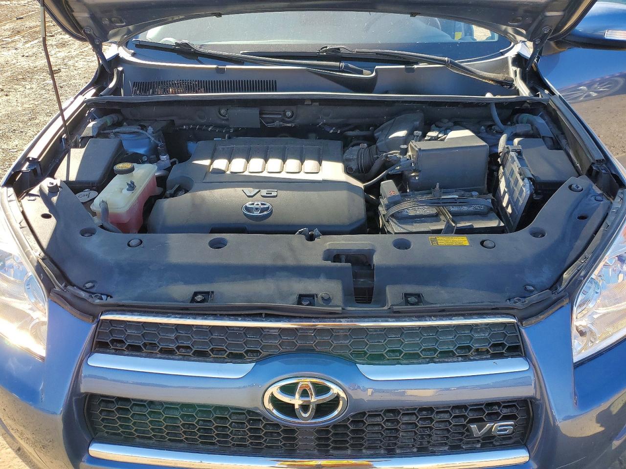 2011 Toyota Rav4 Limited Blue vin: 2T3DK4DV8BW044500
