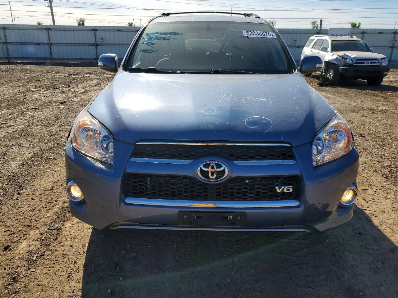 2011 Toyota Rav4 Limited Blue vin: 2T3DK4DV8BW044500