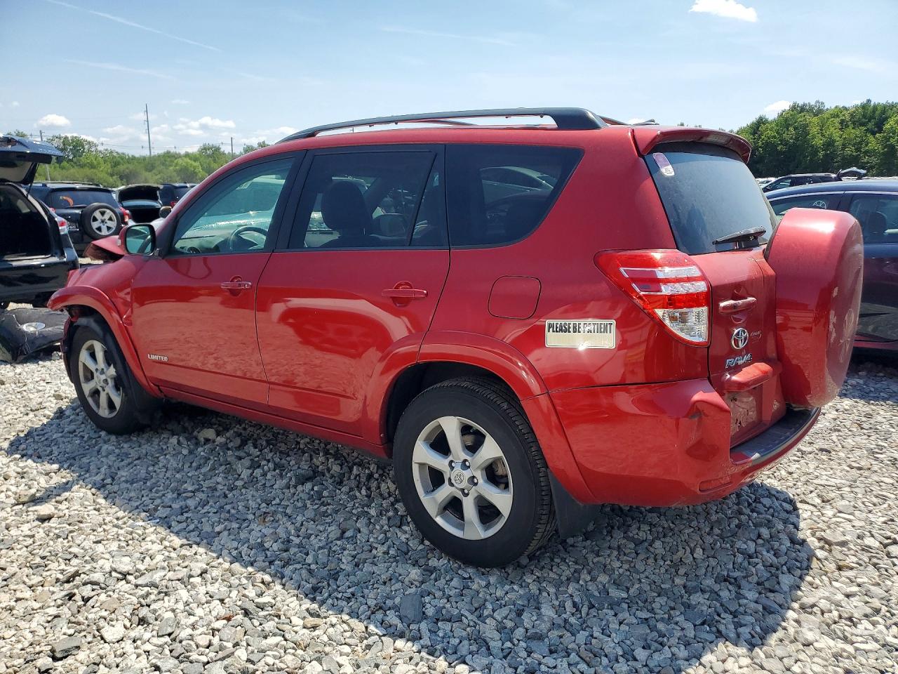 2011 Toyota Rav4 Limited Red vin: 2T3DK4DV8BW052029