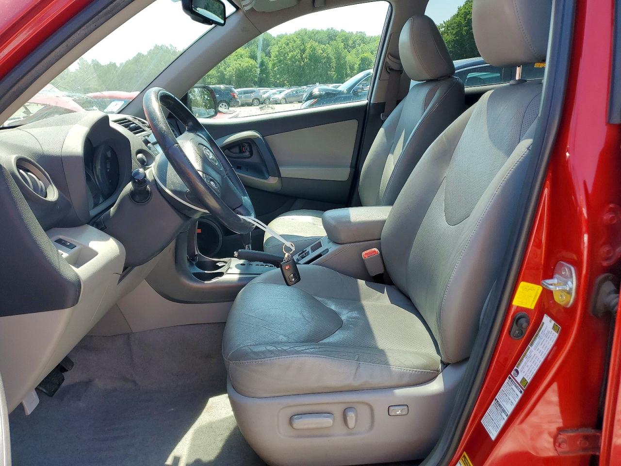 2011 Toyota Rav4 Limited Red vin: 2T3DK4DV8BW052029