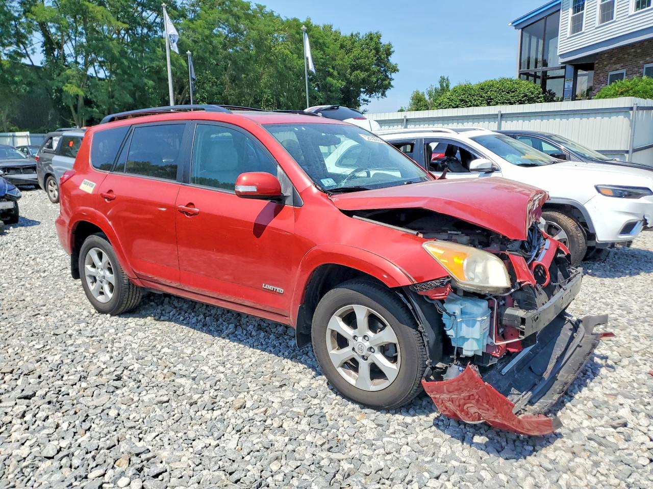 2011 Toyota Rav4 Limited Red vin: 2T3DK4DV8BW052029