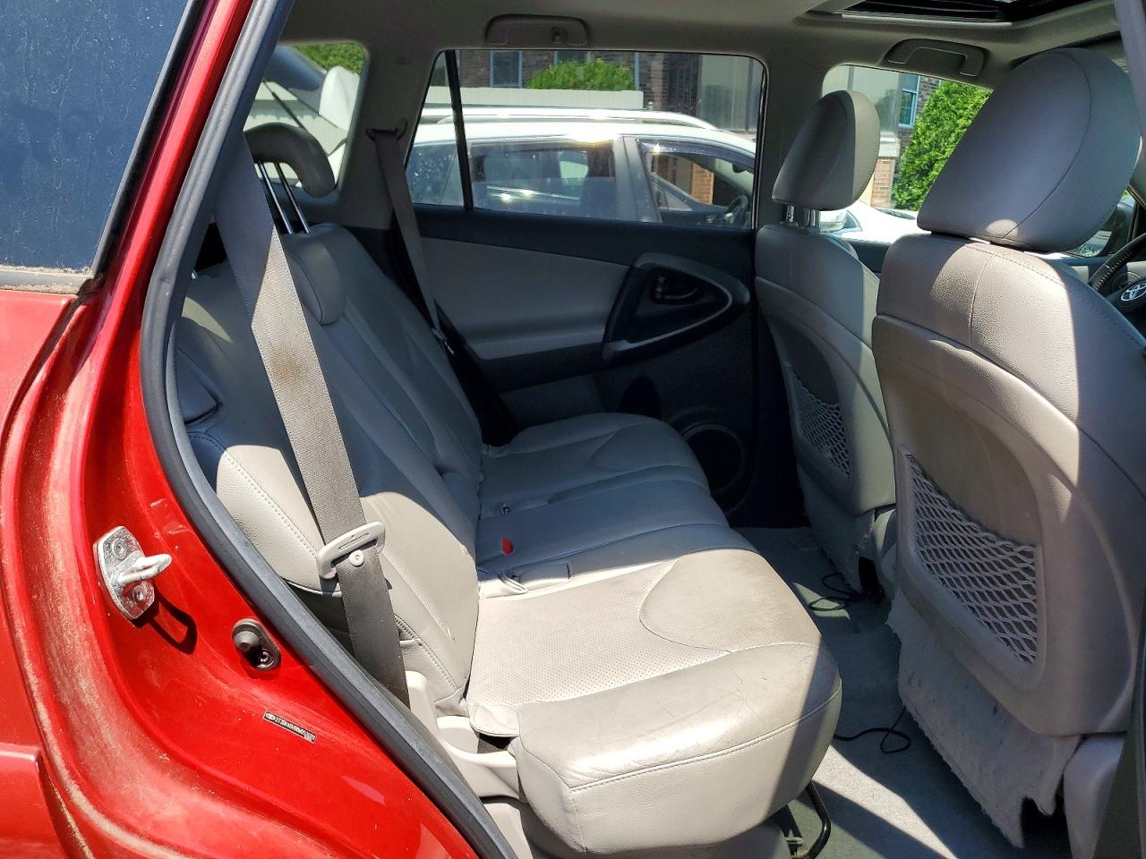 2011 Toyota Rav4 Limited Red vin: 2T3DK4DV8BW052029