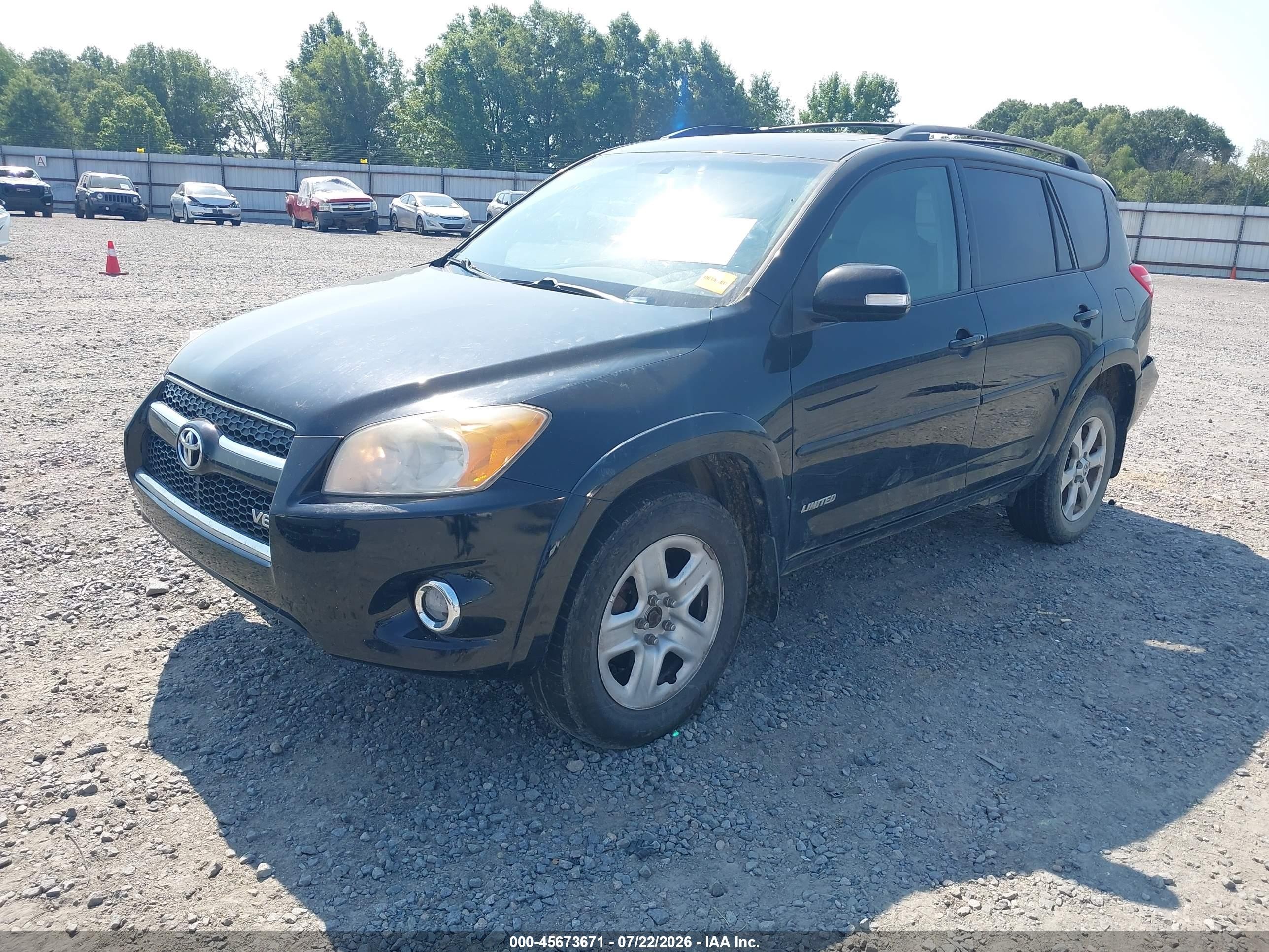 2011 Toyota Rav4 Limited V6 Black vin: 2T3DK4DV8BW057585