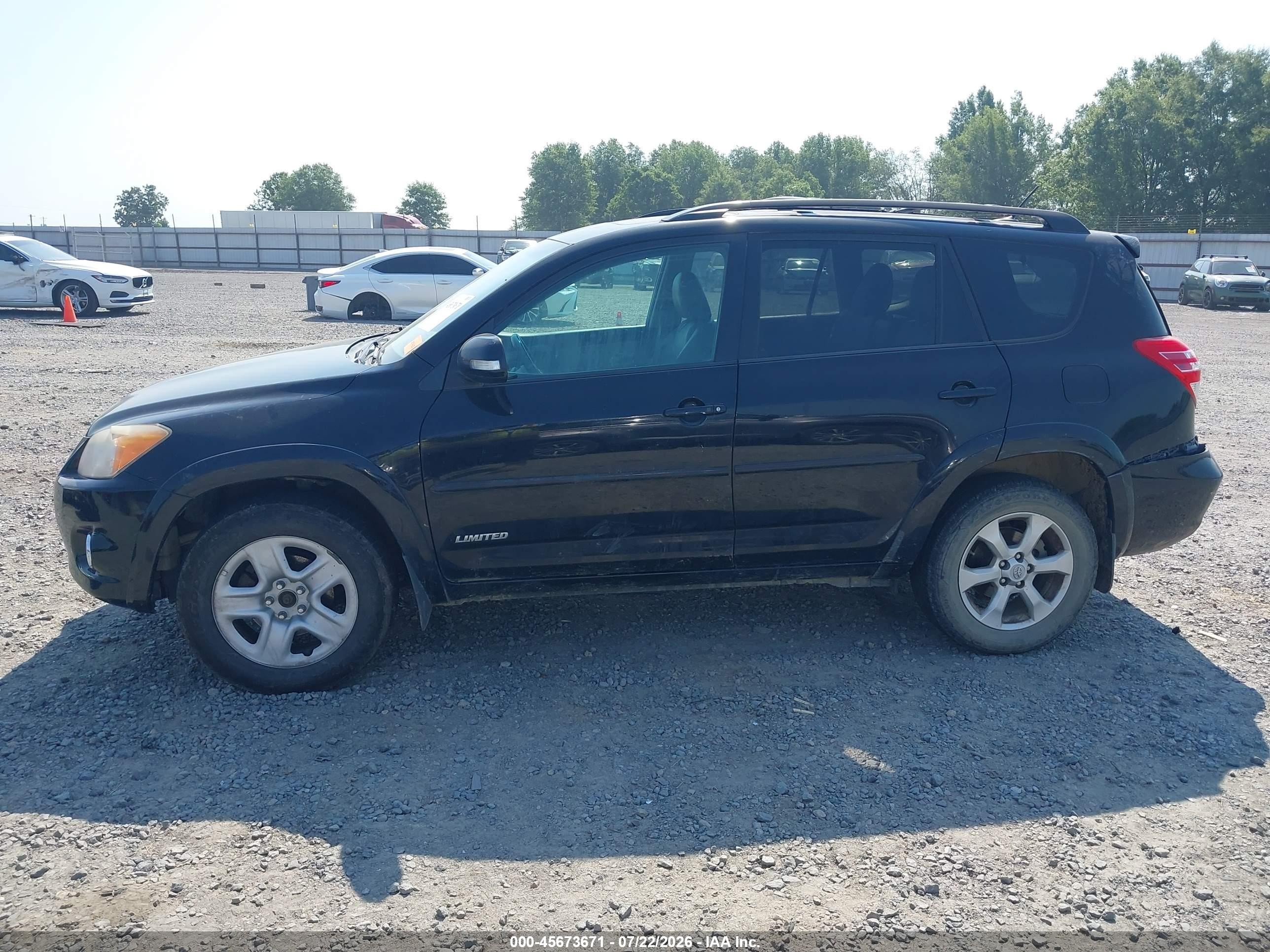 2011 Toyota Rav4 Limited V6 Black vin: 2T3DK4DV8BW057585