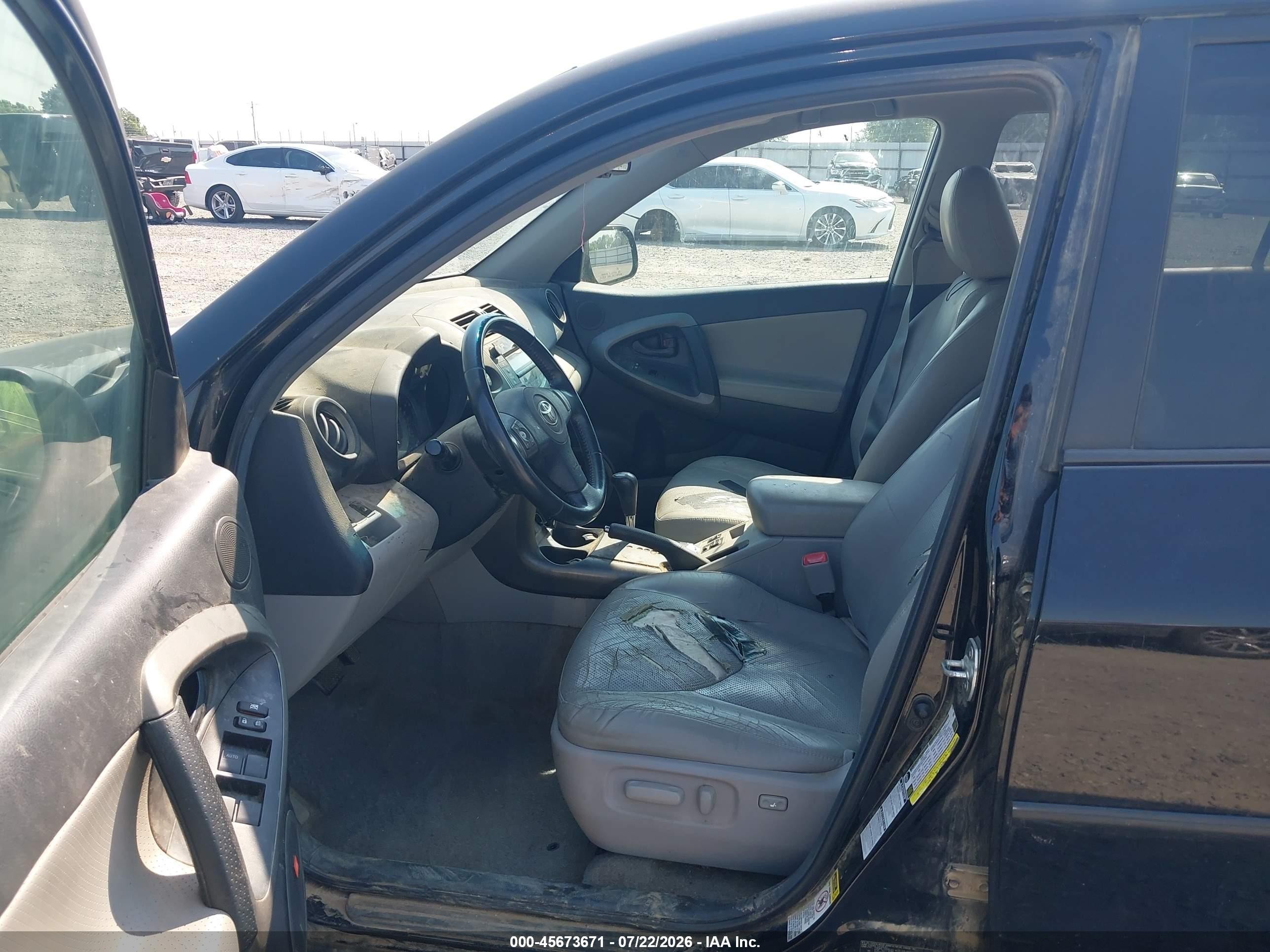 2011 Toyota Rav4 Limited V6 Black vin: 2T3DK4DV8BW057585