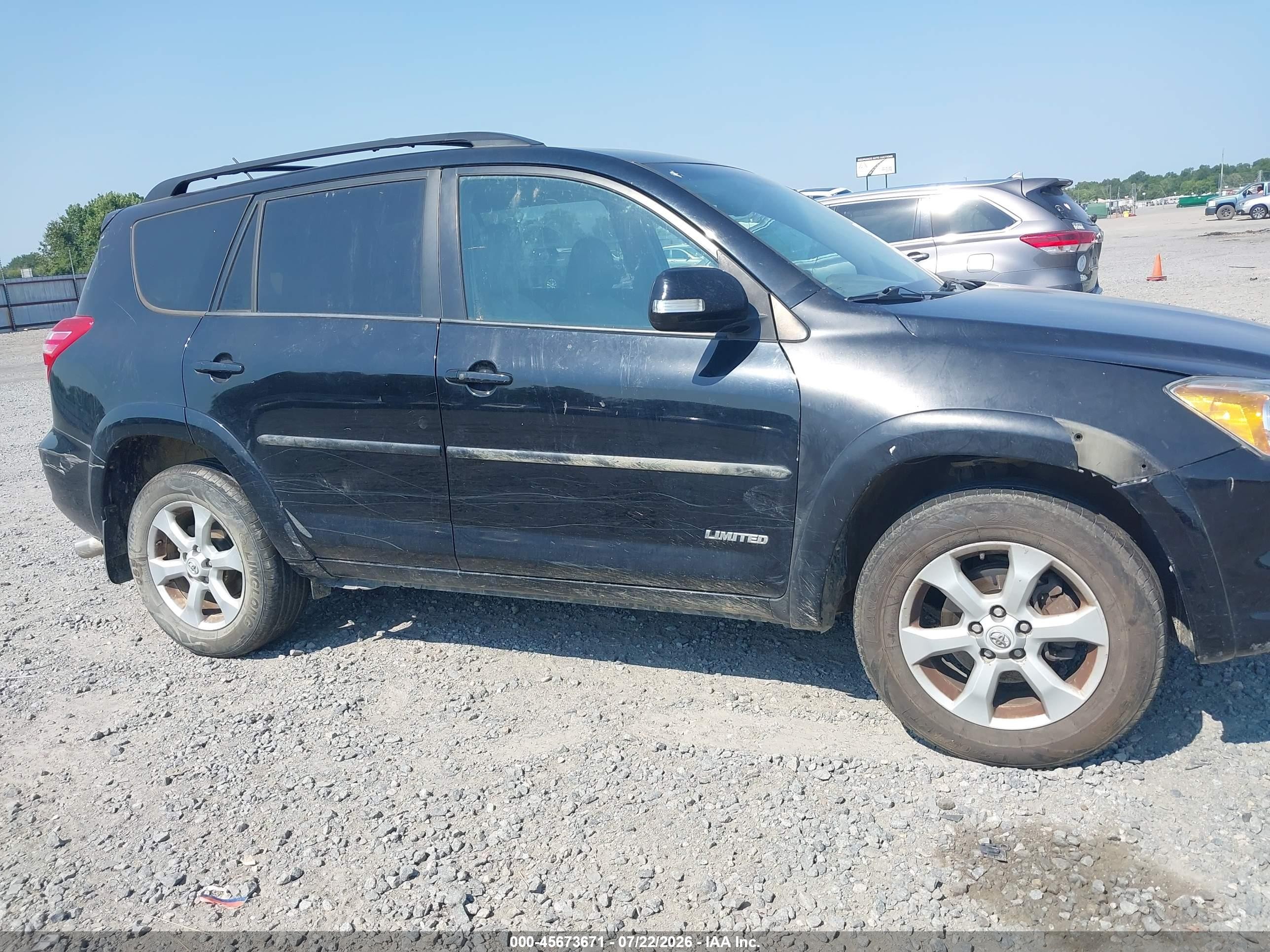 2011 Toyota Rav4 Limited V6 Black vin: 2T3DK4DV8BW057585