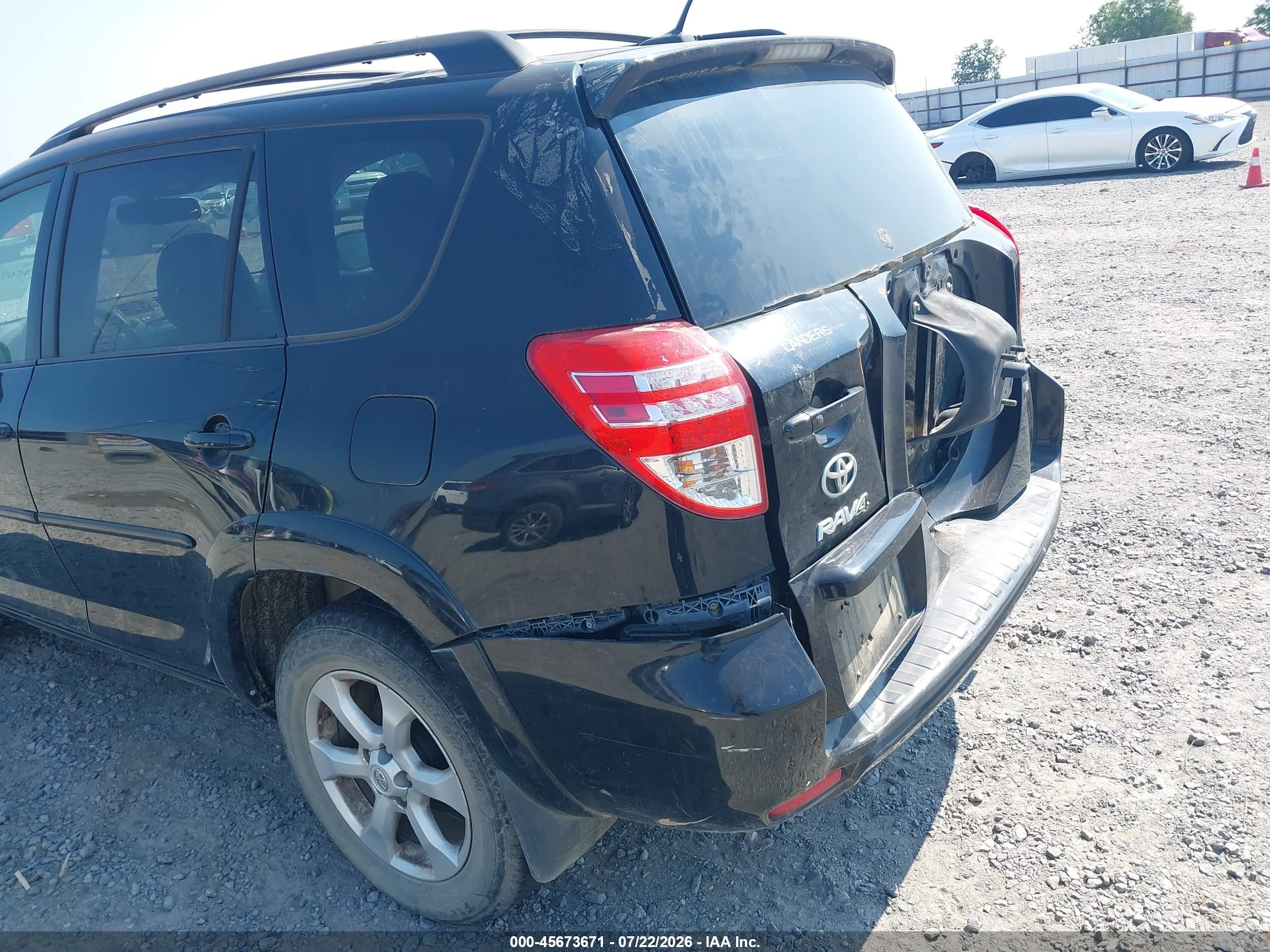 2011 Toyota Rav4 Limited V6 Black vin: 2T3DK4DV8BW057585