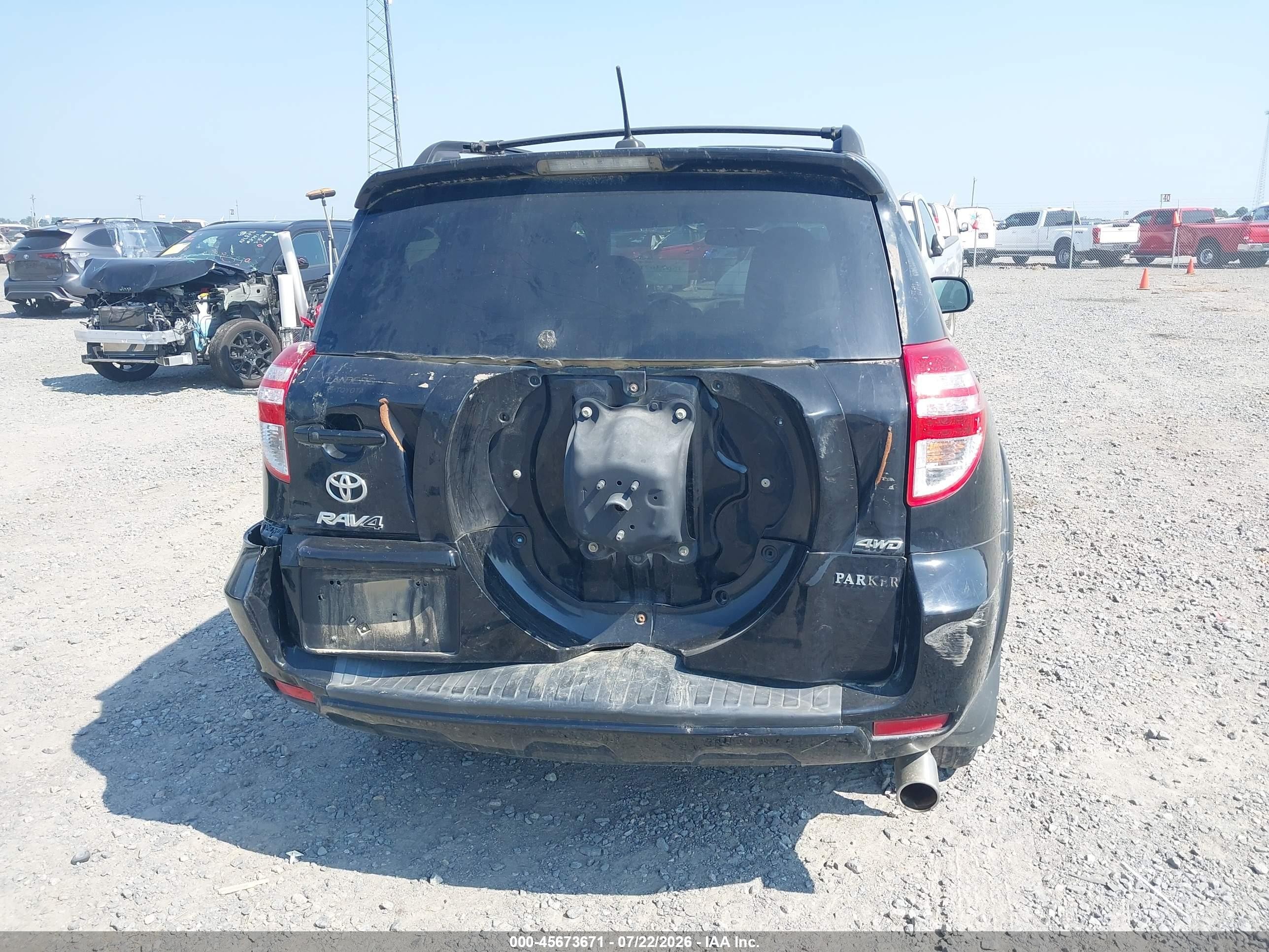 2011 Toyota Rav4 Limited V6 Black vin: 2T3DK4DV8BW057585