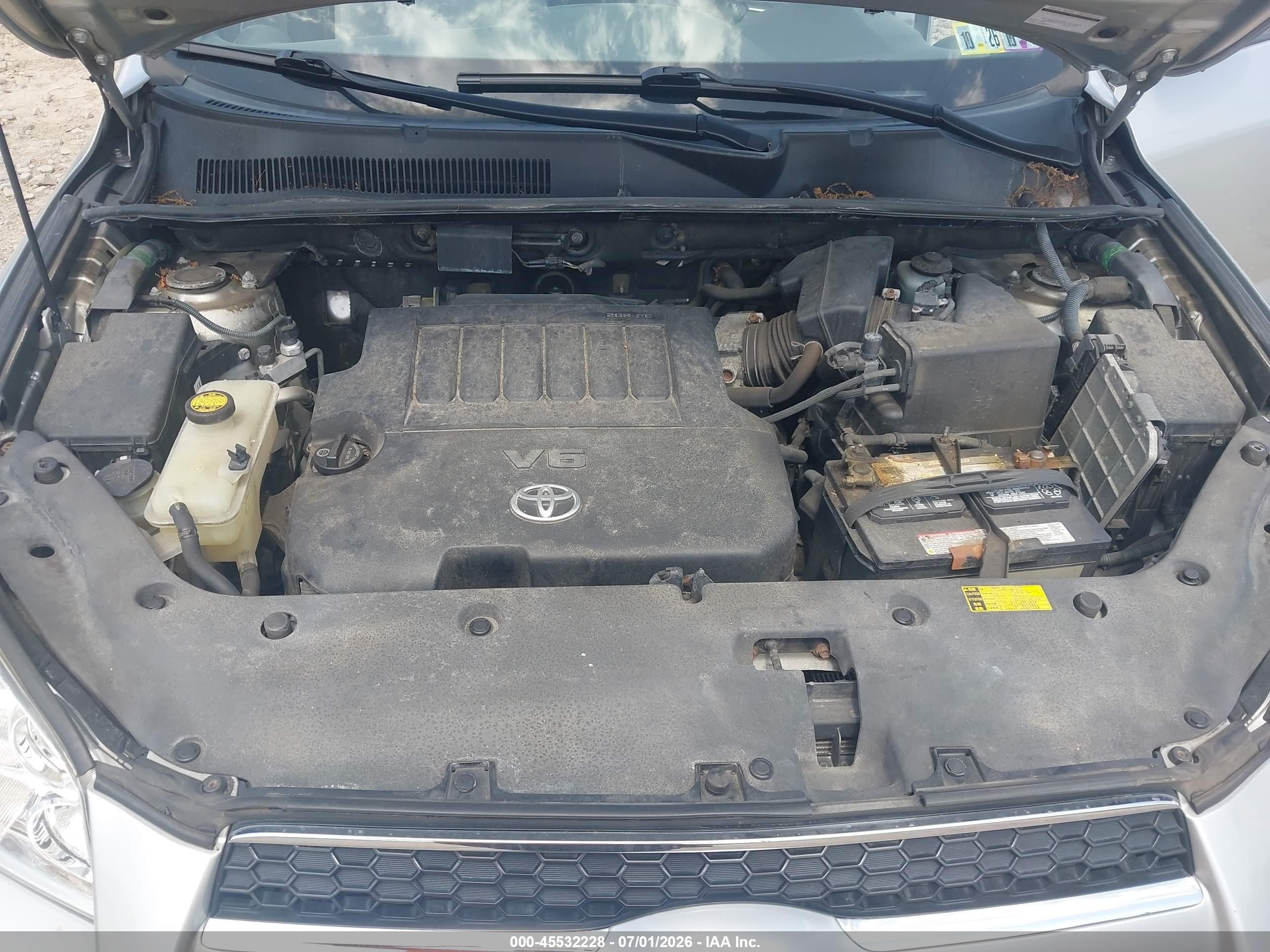 2012 Toyota Rav4 Limited V6 Silver vin: 2T3DK4DV8CW076350