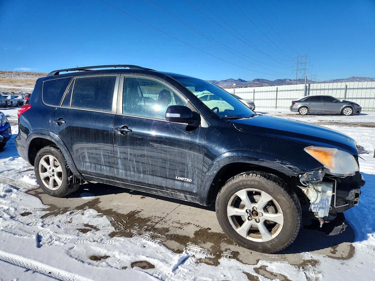 2010 Toyota Rav4 Limited Black vin: 2T3DK4DV9AW022729