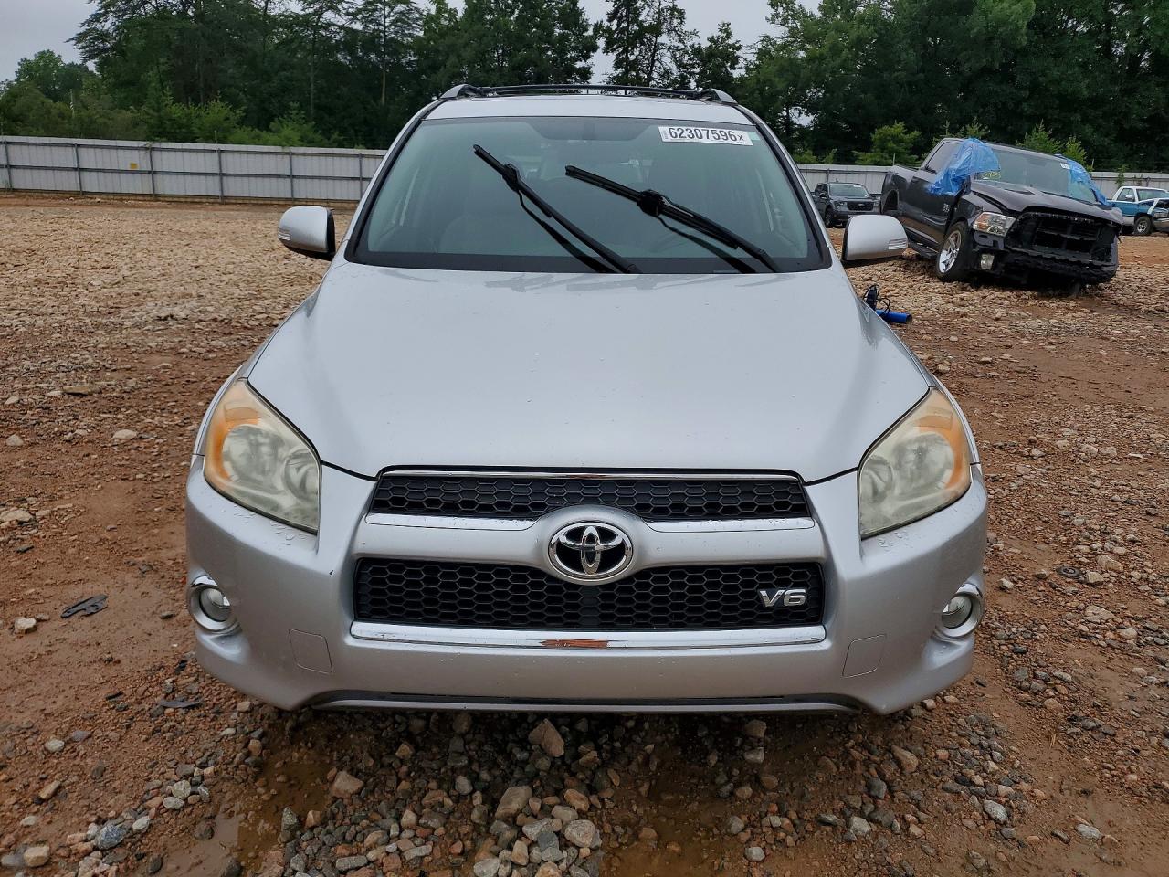 2010 Toyota Rav4 Limited Серебряный vin: 2T3DK4DV9AW023962