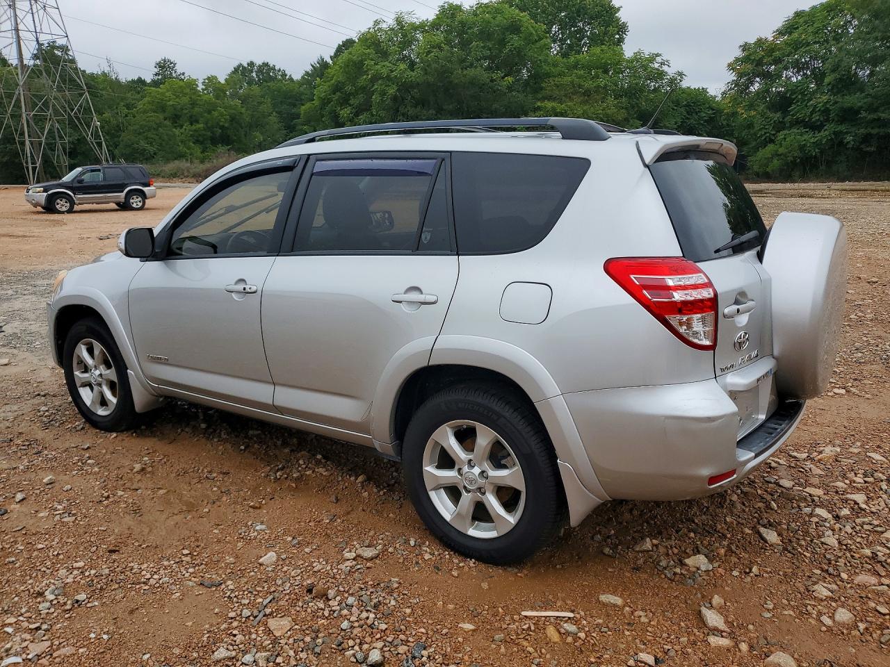 2010 Toyota Rav4 Limited Серебряный vin: 2T3DK4DV9AW023962