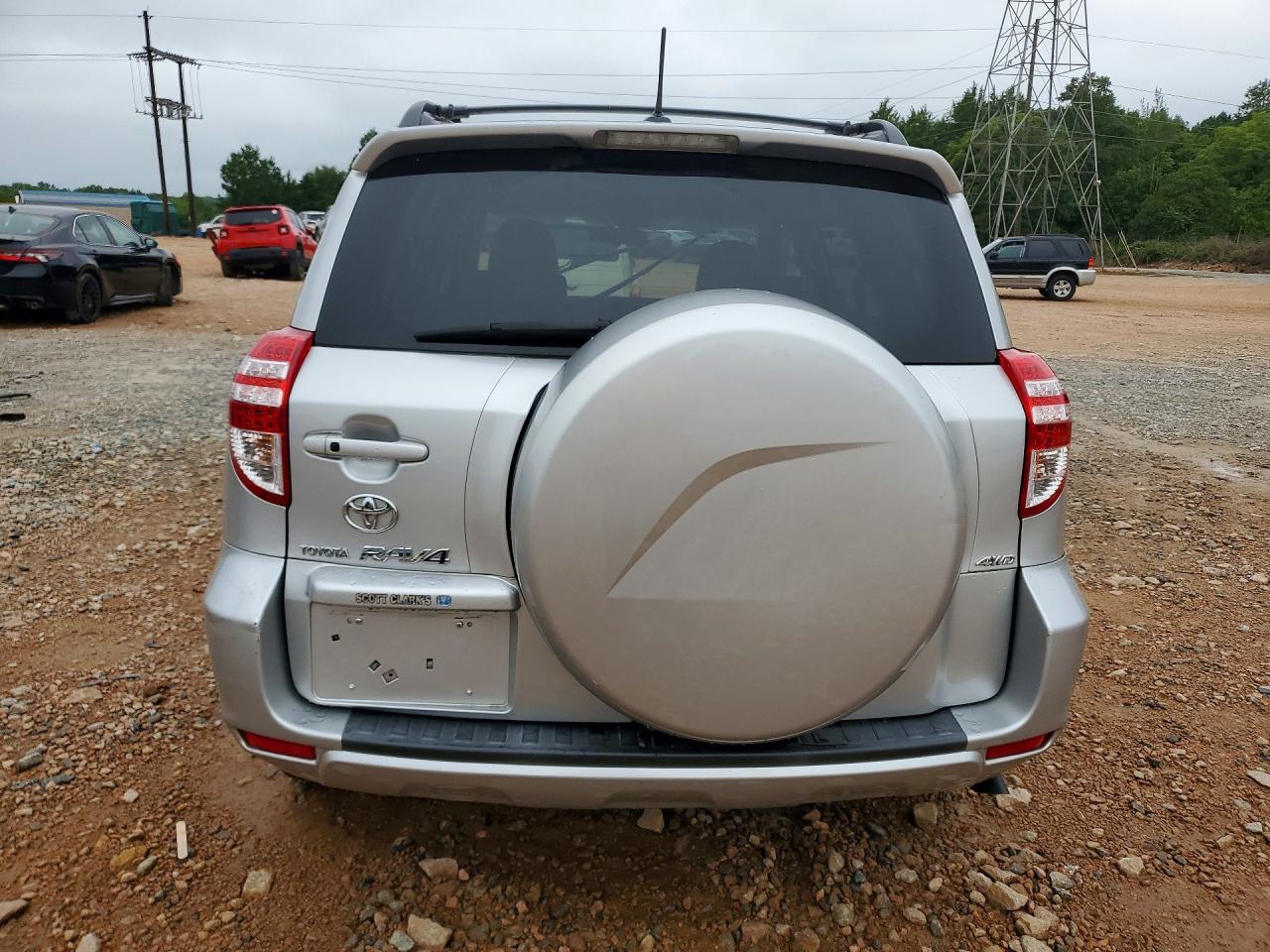 2010 Toyota Rav4 Limited Серебряный vin: 2T3DK4DV9AW023962