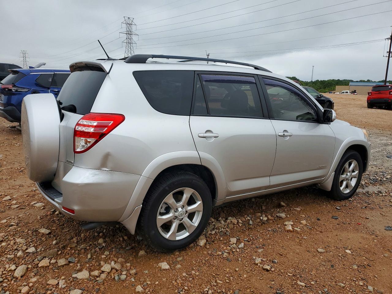 2010 Toyota Rav4 Limited Серебряный vin: 2T3DK4DV9AW023962