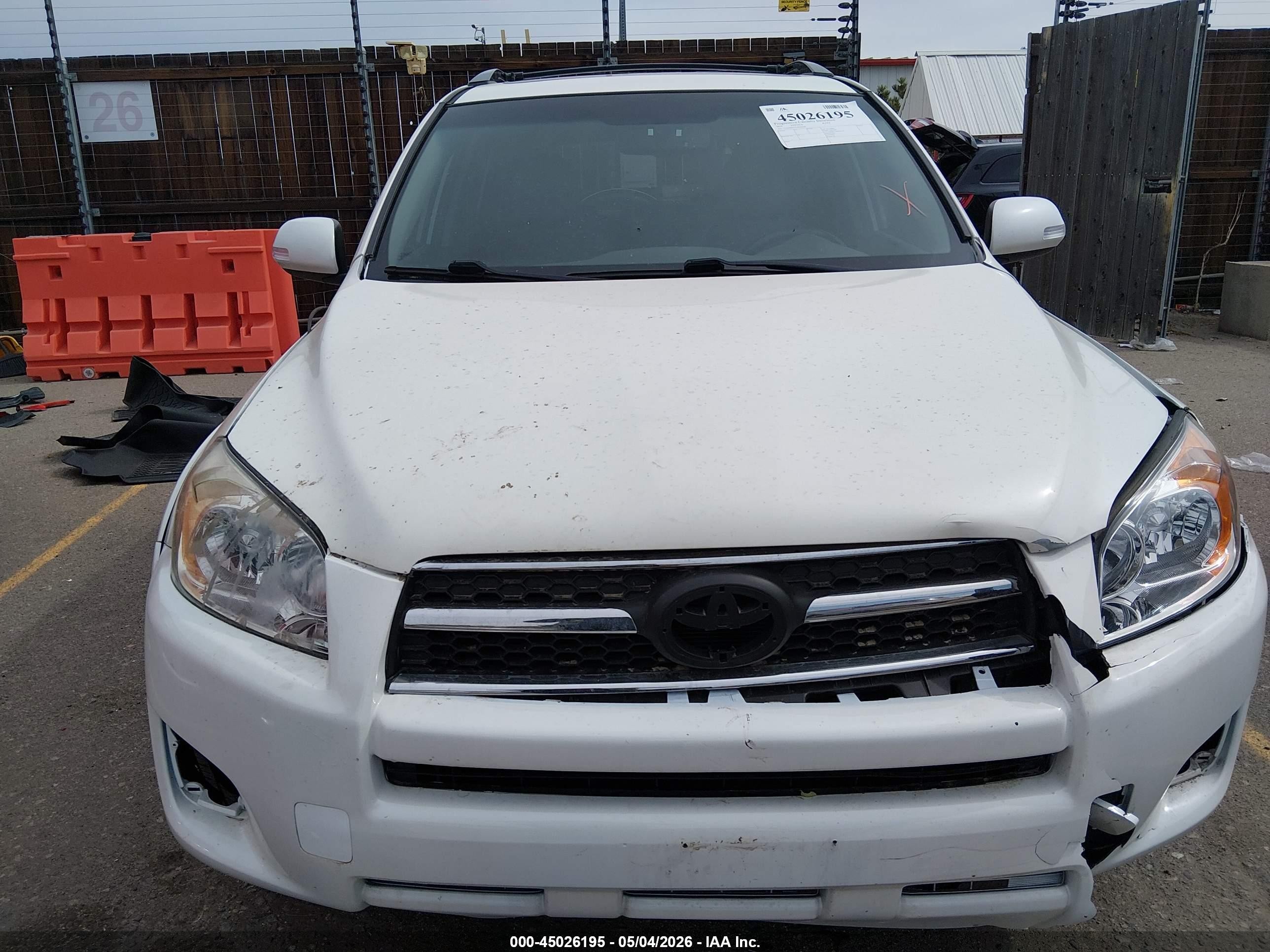 2010 Toyota Rav4 Limited V6 White vin: 2T3DK4DV9AW030698